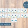 Printable Baby Shark Banner - all letters and numbers - Image 4