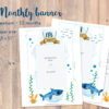Monthly photo Banner with Baby Shark - Image 3