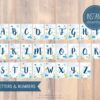 Printable Baby Shark Banner - all letters and numbers - Image 2