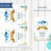 Baby Shower Invitation set with Baby Shower Theme - Image 3