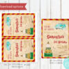 Wizard Birthday Party, Printable Magic School Invitation Template - Image 2