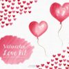 Love Watercolor clipart, heart clipart - Image 4