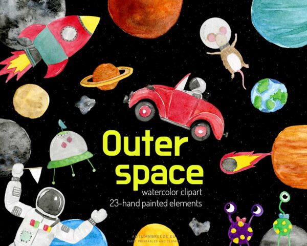 best outer space clipart ever