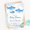 two mommies baby shower invitation