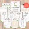 llama baby shower games