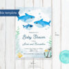 baby shower invitation with two mommies theme