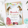 farm birthday party invitation