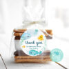 Under the Sea printable thank you tags for kids' birthday party favors