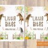 food for kids sign for an autumn and hoses theme, birthday decoration. This 8x10 in printable sign has beautiful fall illustrations such as pumpkins, horses, and more.