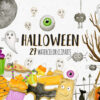 Halloween Mix Spooky Clipart – Scary Halloween Designs PNG