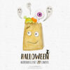 halloween candy bag clipart