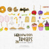 Halloween Mix Spooky Clipart – Scary Halloween Designs PNG