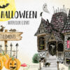 haunted house halloween clipart