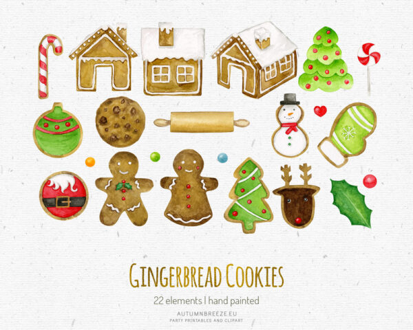 gingerbread-cookies christmas candies