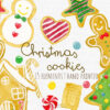 christmas cookies clipart set painted by hand