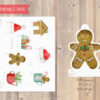 printable christmas tags with christmas graphics