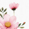 Pink Fairy Garden Clipart, 30 PNG Images - Image 3