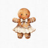 Gingerbread Cookies Clipart – Christmas PNG Set 🍪 - Image 7