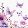 purple butterfly