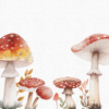 Mushroom Clipart, Magic Mushrooms Clipart - Image 4
