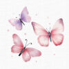 Butterfly Clipart, Fairy Garden Clipart Flowers clipart, 30 png files - Image 4