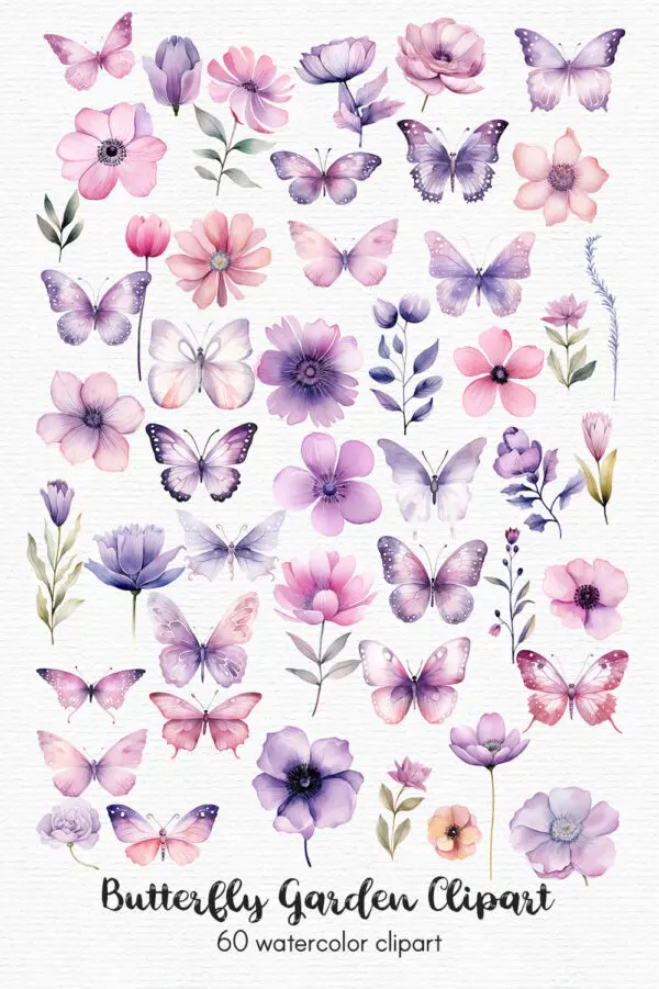 butterfly-garden-clipart