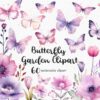 butterfly-garden-purple-and-pink