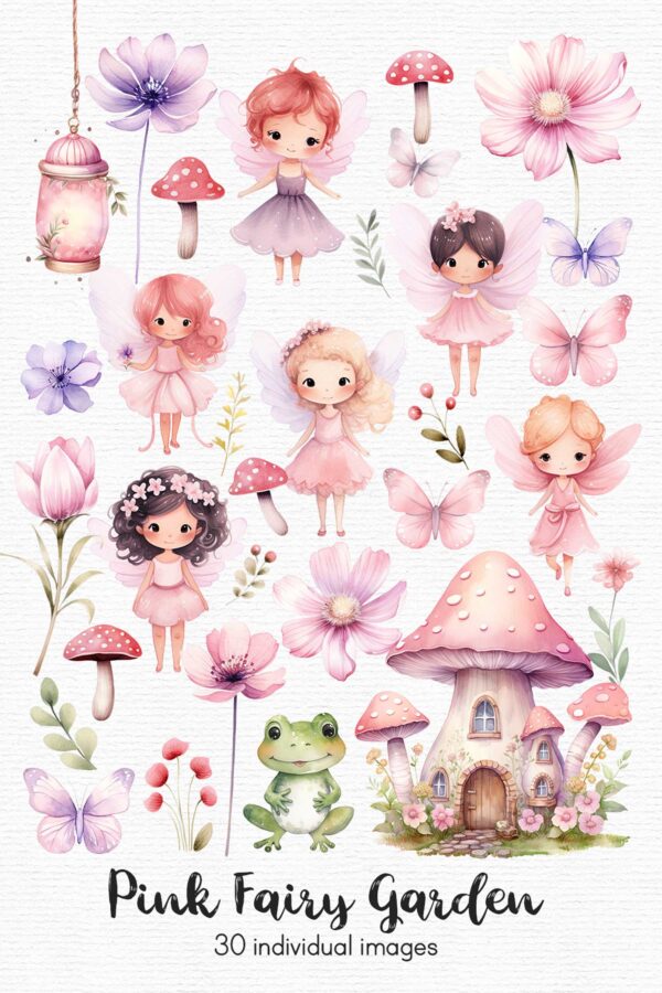 pink-fairy-garden