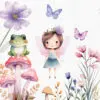 Fairy and Butterflies Clipart - Image 13
