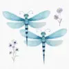 Fairy and Butterflies Clipart - Image 10