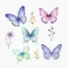 Fairy and Butterflies Clipart - Image 8