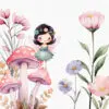 Fairy and Butterflies Clipart - Image 6