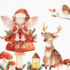 Christmas Fairy Clipart - Image 4