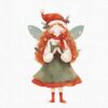 Christmas Fairy Clipart - Image 7
