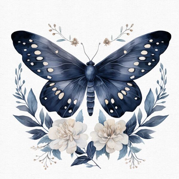 Butterfly clipart, moth butterfly - Image 2