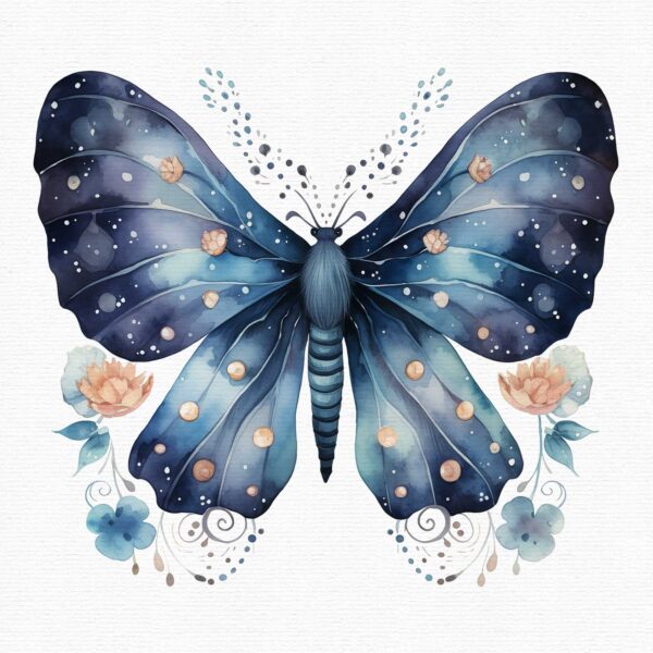 Butterfly clipart, moth butterfly - Image 6