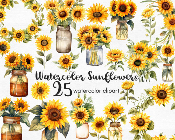 Sunflower clipart