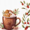 Gingerbread Cookies Christmas Clipart - Image 4