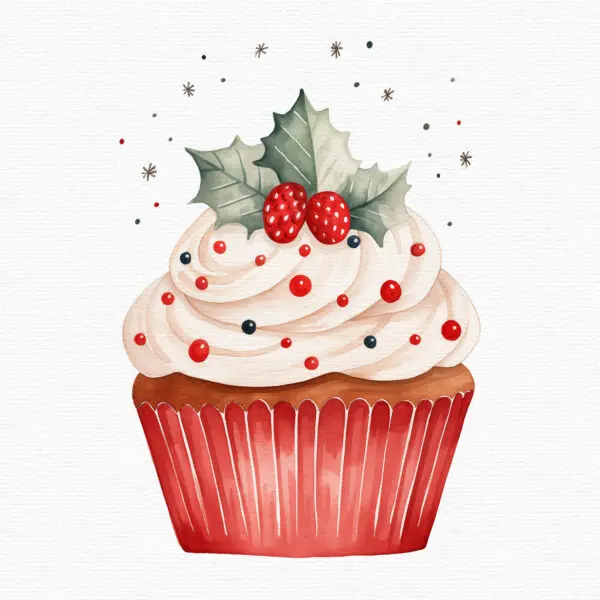 Gingerbread Cookies Christmas Clipart - Image 5