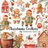 Gingerbread Cookies Christmas Clipart
