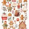 Gingerbread Cookies Christmas Clipart - Image 3