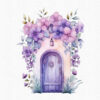 Purple Fairy and Magical Garden - Image 4