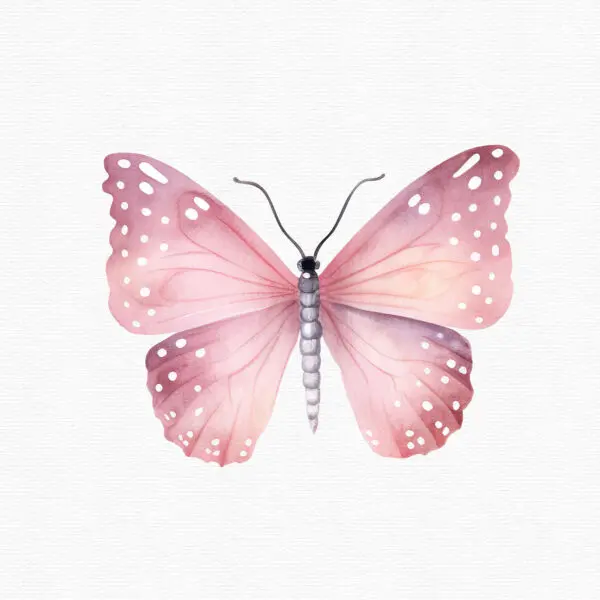 Pink Fairy Garden Clipart, Boy Fairy Garden - Image 7