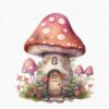 Fairy Garden Clipart Set – Enchanted Wildberry & Floral PNGs - Image 11