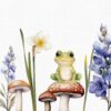Forest creatures PNG – fairy and faun design. Part of a clipart set