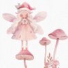 Pink Christmas Fairy Clipart - Image 7