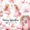 Butterfly & Fairy Garden Clipart