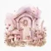 Fairy Door Clipart, Fairy Garden - Image 4