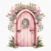Fairy Door Clipart, Fairy Garden - Image 9