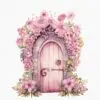 Fairy Door Clipart, Fairy Garden - Image 10